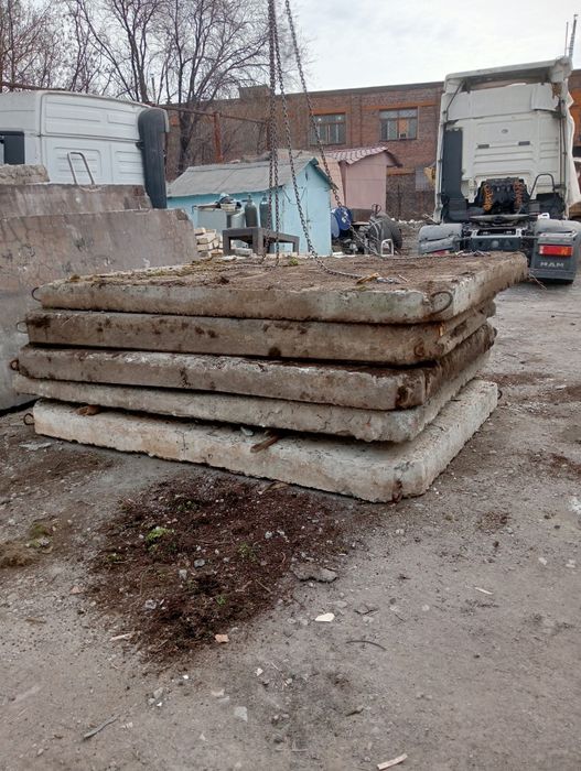 Плиты дорожные,3, на 2м.