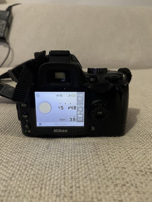 Nikon d60 z obiektywem