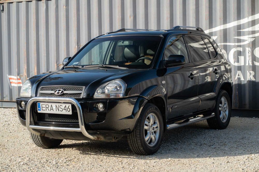 Hyundai Tucson 2.0B 2006r, Stan bdb, 128tyś przebiegu