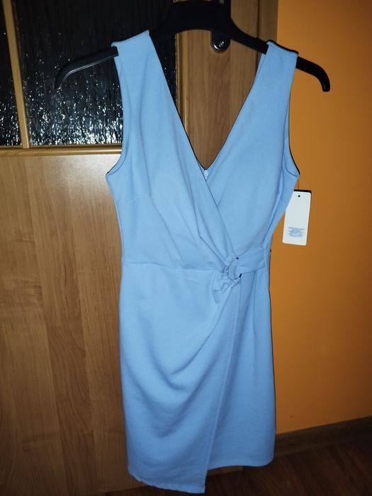 Sukienka elegancka kopertowa 36/38/40