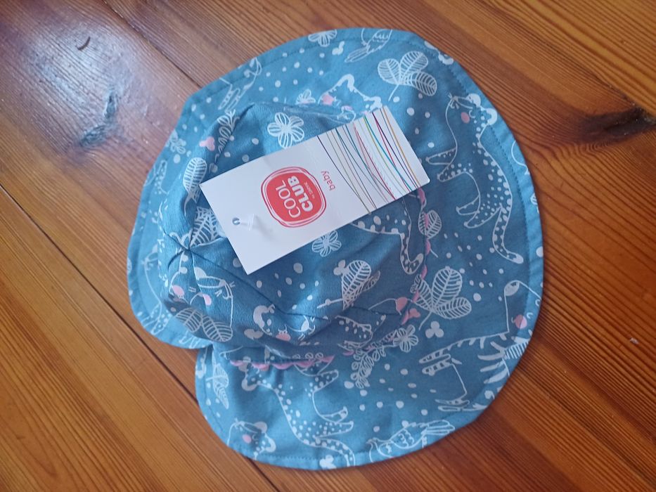 Nowa czapeczka rozm 42cm 44 cm do 52 cm