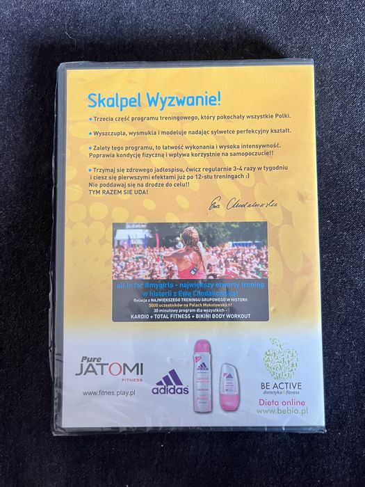 Ewa Chodakowska , Skalpel Wyzwanie , 2 DVD