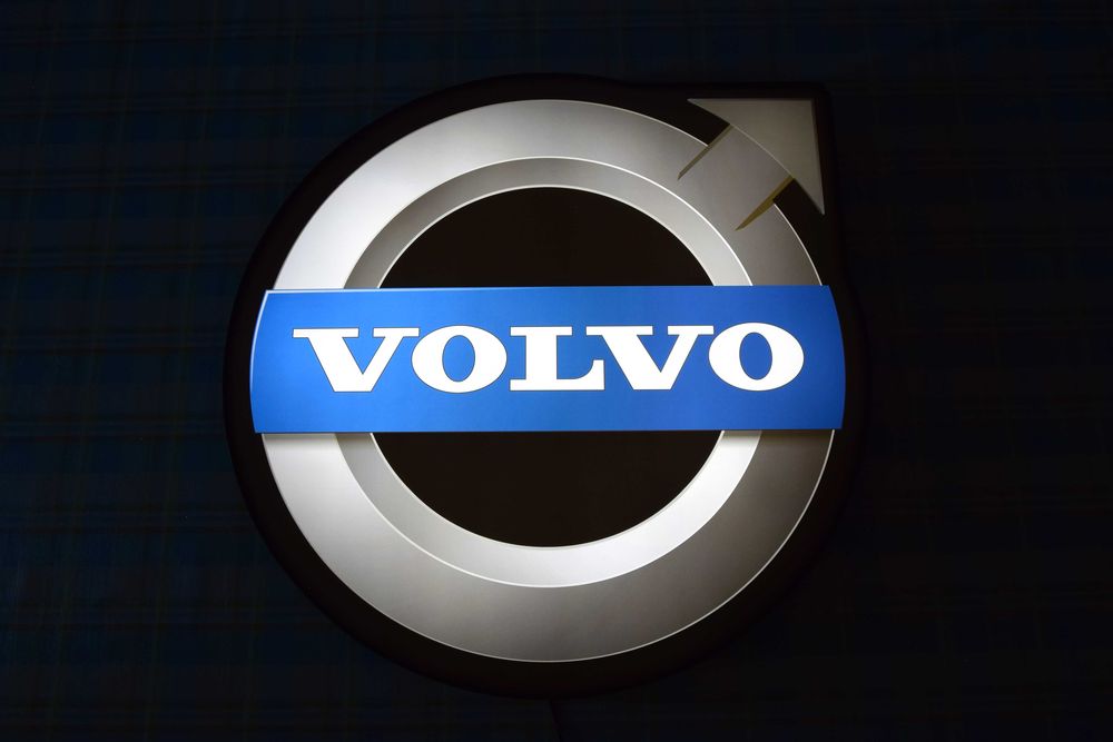 LED Neon VOLVO, Podświetlane Logo 3D, Baner świetlny, Znaczek, Prezent