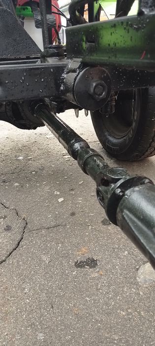Мінітрактор 4×4  дизель саморобний