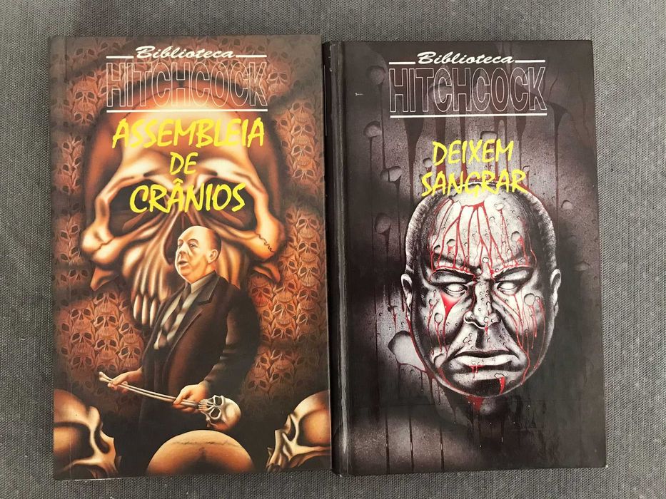 Biblioteca Hitchcock - 12 volumes. Coleção completa. Como novos