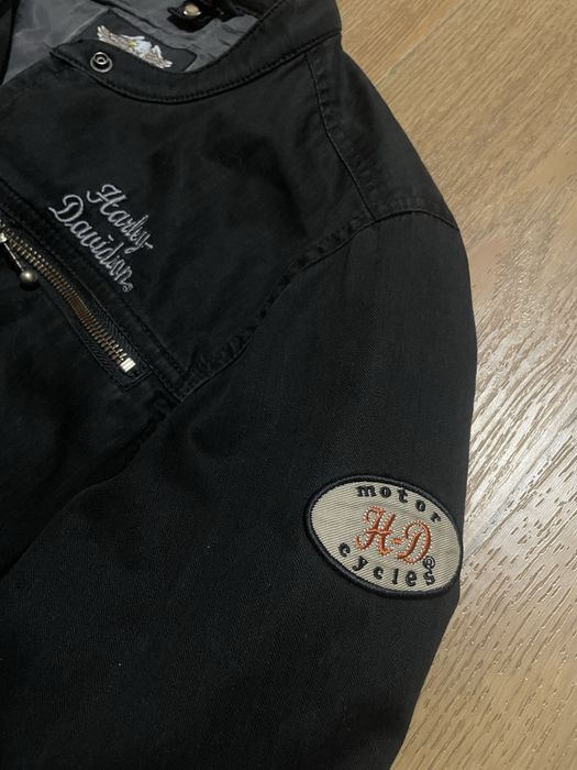 Джинсовка Harley Davidson харингтон