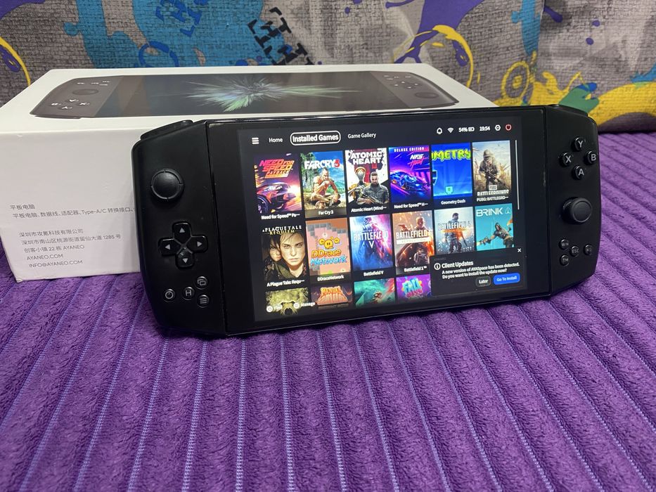 Портативнa  консоль  міні пк Ayaneo 2021 pro