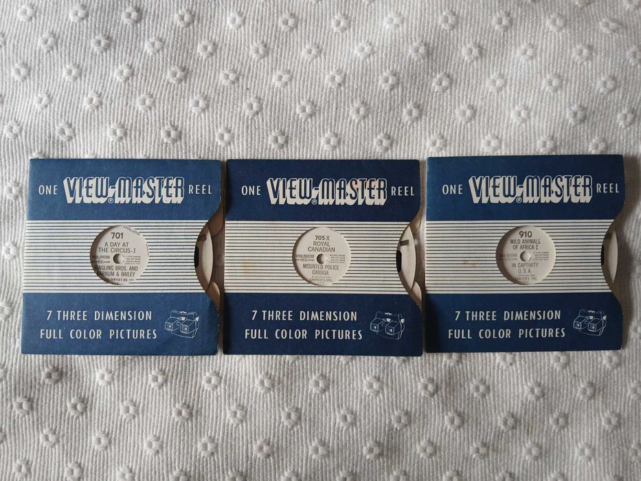 View-Master - Mod. G - Sawyers + 3 Slides