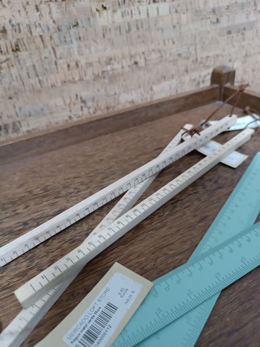 Conjunto de diversas réguas