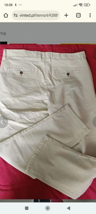 Spodnie męskie bawełniane.