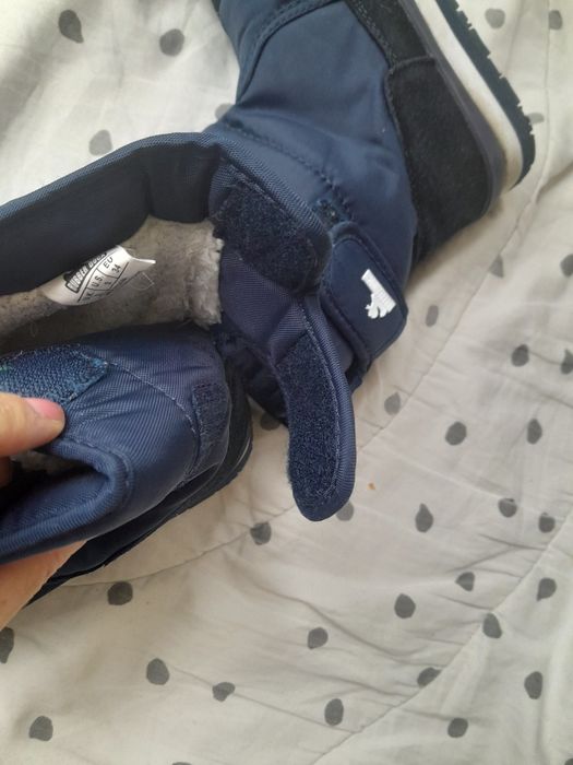 Kozaki śniegowce dziecięce RubberDuck 34