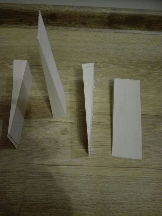 Kliny budowlane szerokie 6cm 40 zł 100 szt