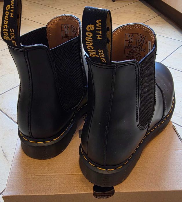 Dr. Martens Sztyblety 2976 Black Smooth 22227001