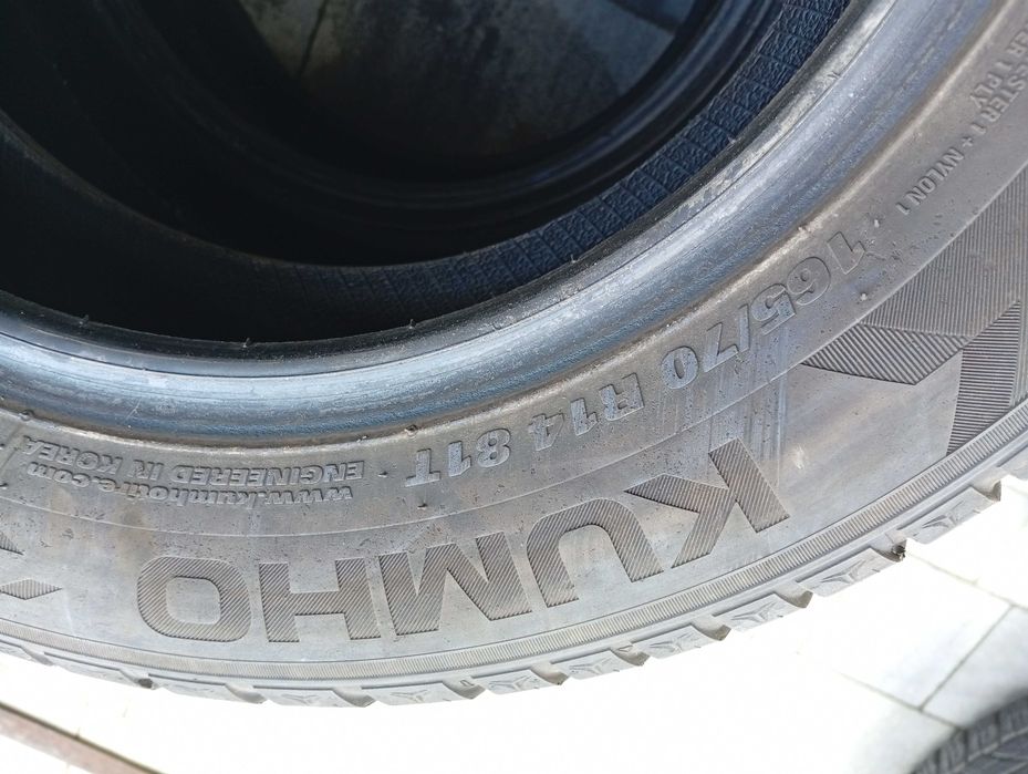 Opony Zimowe Kumho Wintercraft WP52 165/70R14 2022r 26,6mm (A325)
