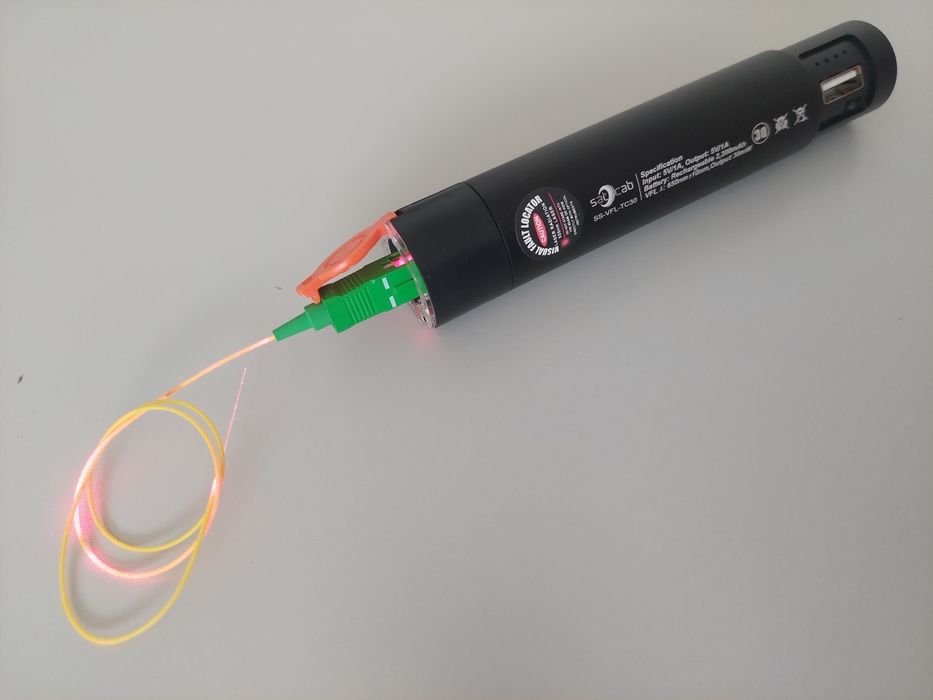 VFL fonte de luz visivel 30mW