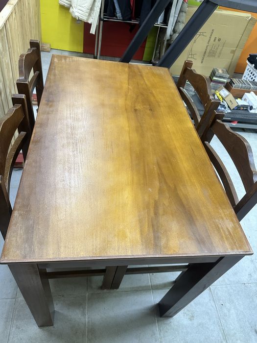 Mesa cozinha madeira maciça