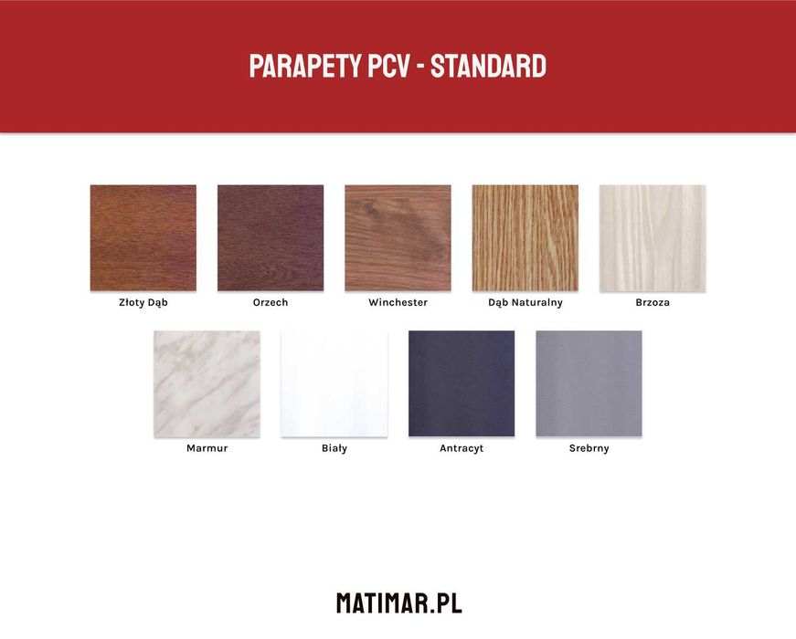 Parapet PCV | Parapet Wewnętrzny