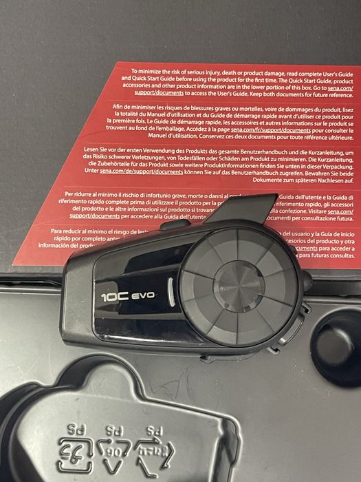Sena 10c evo com camera