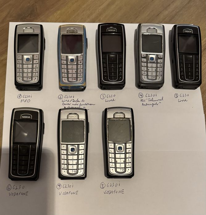 Nokias 6230 e 6230i