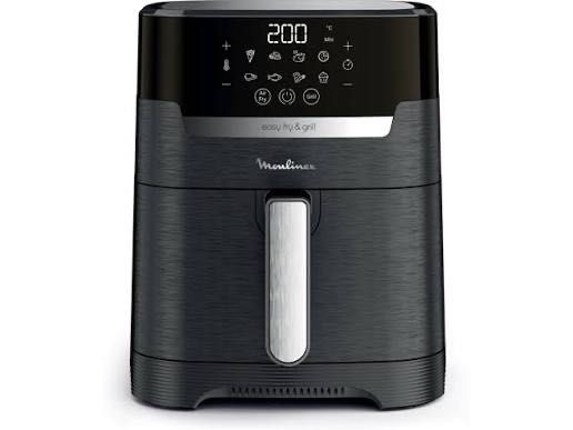 Moulinex Easy Fry & Grill 4,2 L, Frigideira de ar 2 em 1 para fritar ou grelhar, ecrã digital tátil, 8 programas para refeições saudáveis