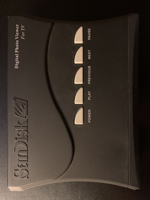 Leitor de cartões de memória para TV com comando