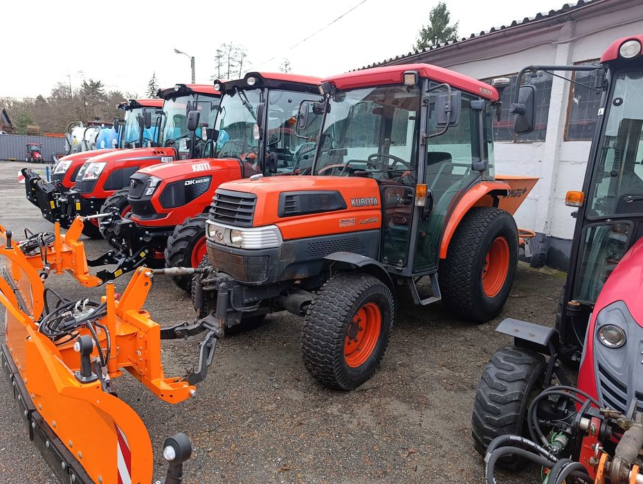 Ciągnik rolniczy KUBOTA L4630 HST Przedni WOM TUZ Koła Kostka Traktor