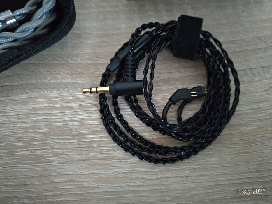 Słuchawki IEM BQEYZ K2 + kabel NICEHCK JIALAI - Stan wzorowy