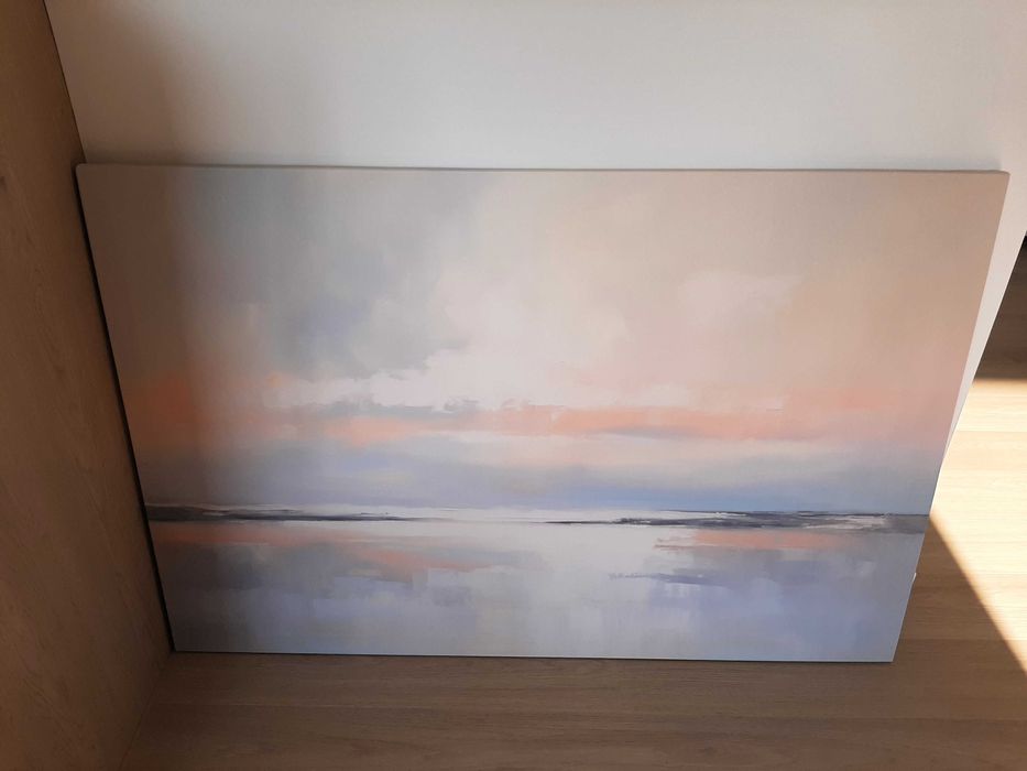 Obraz na eko-płótnie Abstrakcyjny pejzaż 120 x 80 cm