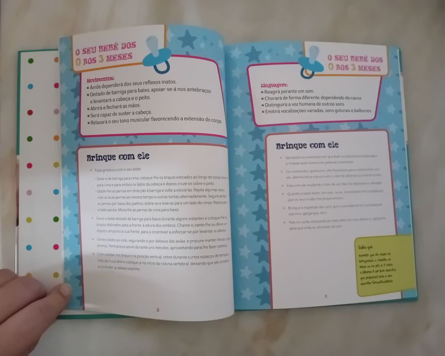 Livro semi-novo Bebé