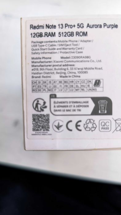 Redmi note 13 pro plus 12gb 512 GB