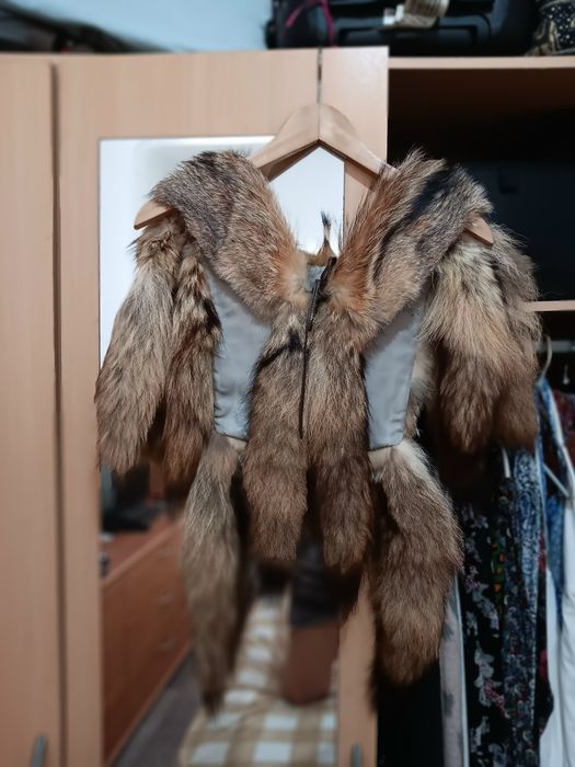 Estola/cobre ombros de pelo natural raposa