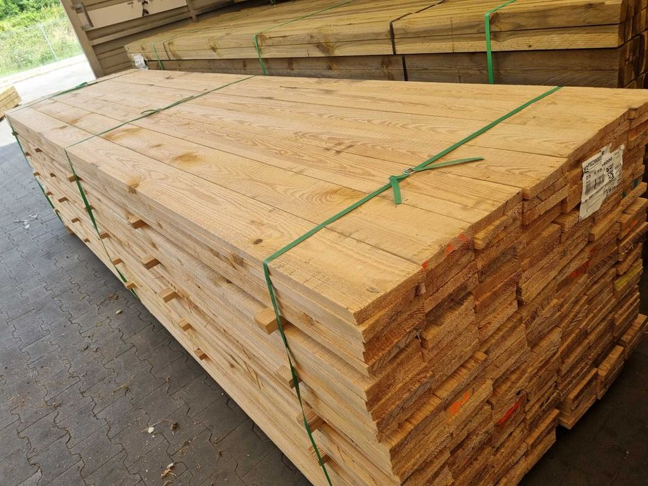 Deska szalunkowa 25x120x4000 mm - 17 zł/szt. / Deski