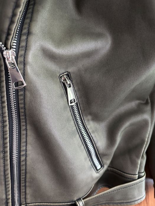 Косуха нова,рубашка трендова тепла в клітинку