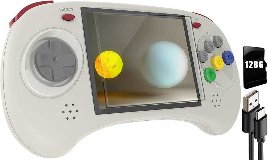 ANBERNIC RG ARC-D Game Console Touch Screen сіра + картка  128 гб з іграми