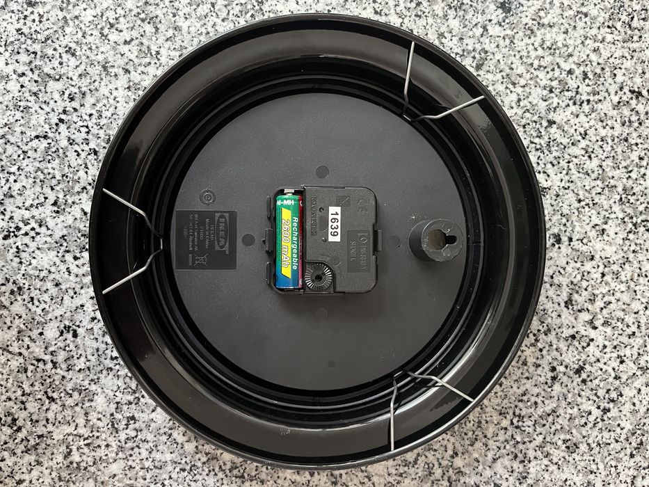 Relógio de parede 22cm diâmetro64873955825281121