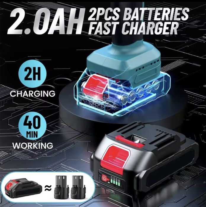 Bezprzewodowa polerka samochodowa