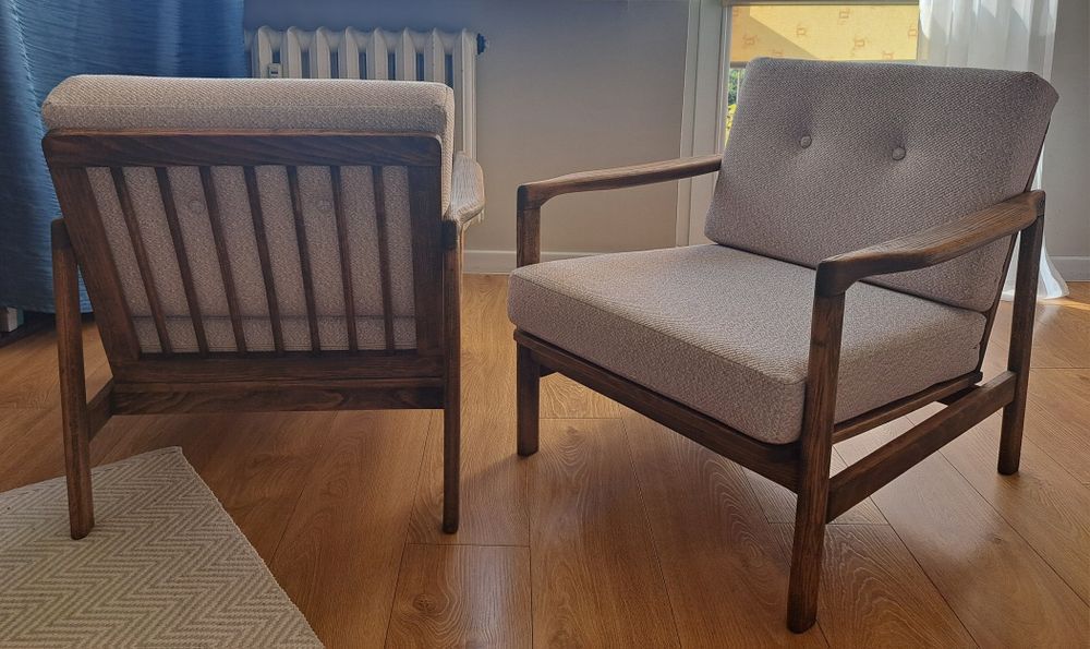 Fotele PRL BĄCZYK B-7522