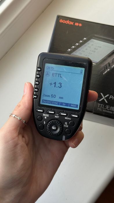 Синхронізатор (передавач) Godox XPro-C TTL для Canon