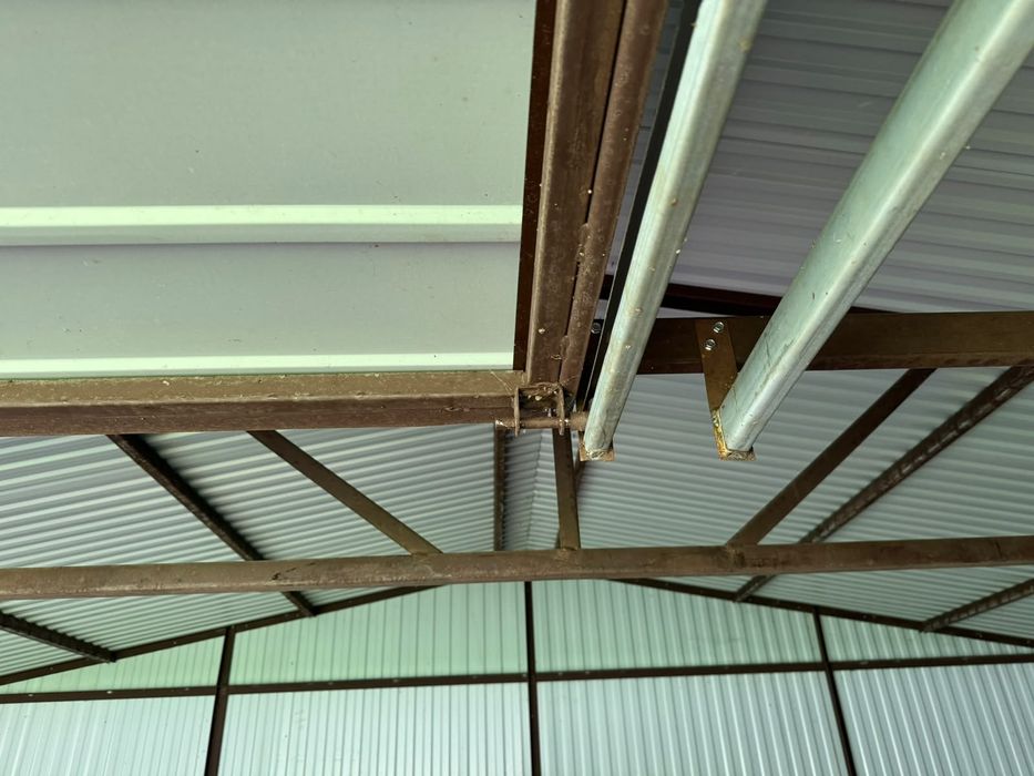 Garaż 5x6 m biały 3 letni stan bdb