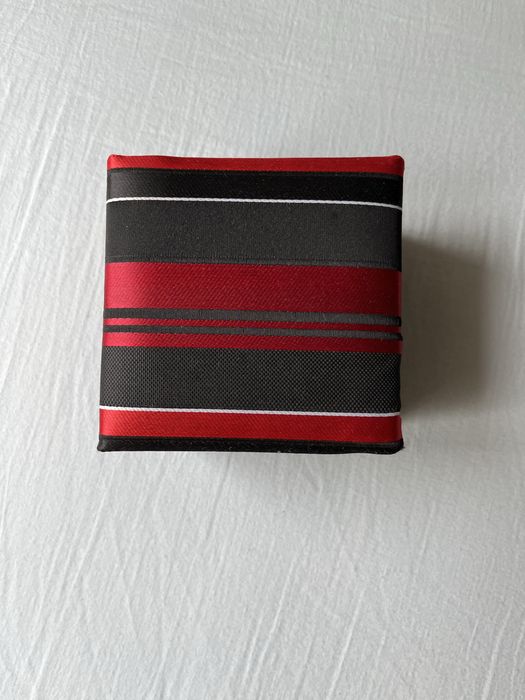 ZESTAW Krawat / poszetka / spinki GUCCI, HANDMADE