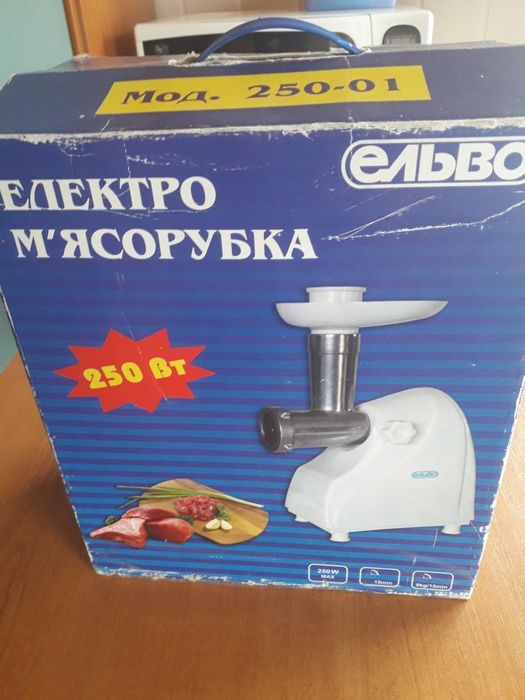 Электромясорубка ельво