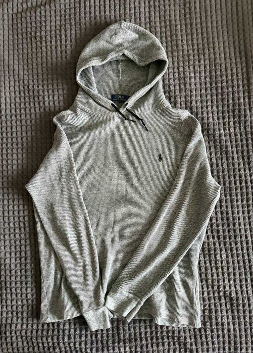 Худі Polo Ralph Lauren оригінал чоловіча кофта сіра розмір М-L