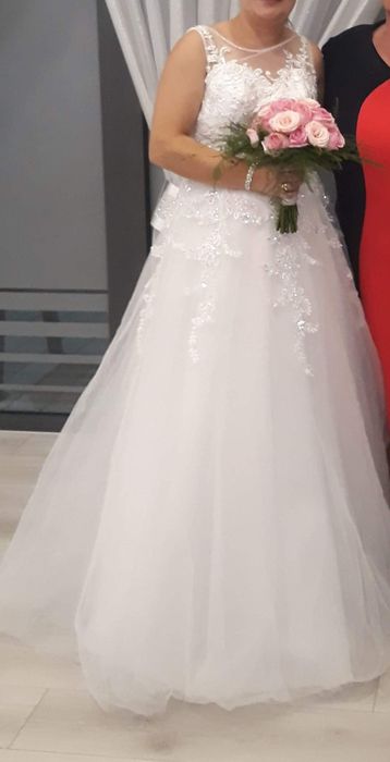 Sprzedam suknie ślubną 36/38 w typie Księżniczki