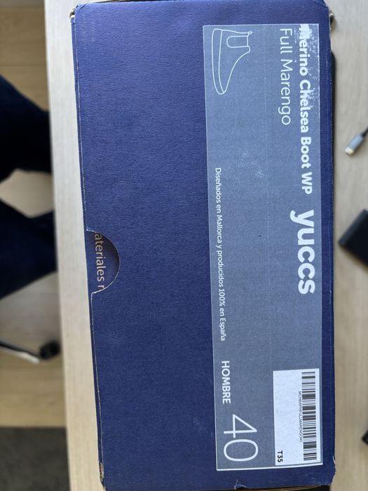 Yuccs merino chelsea boota wp homem