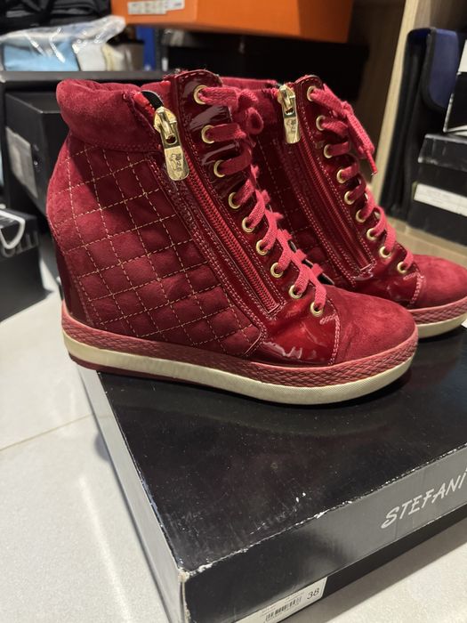 Демисезон ботиночки танкетка