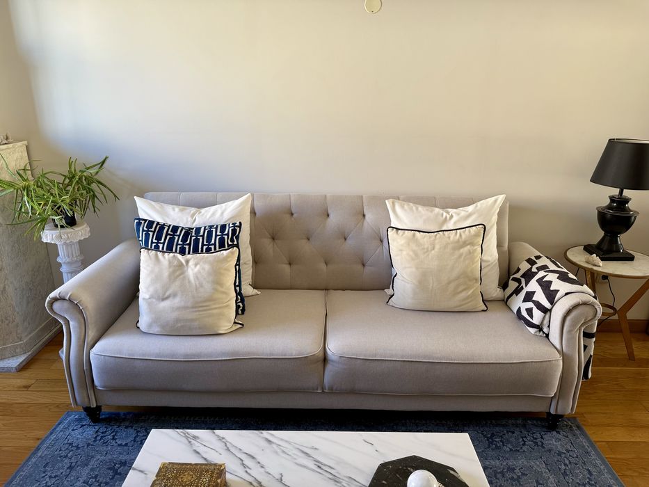 Sofá-cama clic-clac 3 lugares – Conforama