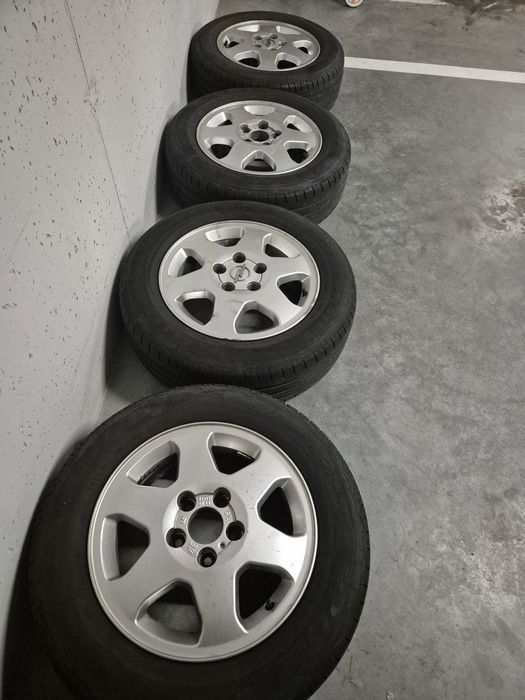 Koła opony komplet  r 15 dębica+ felgi opel astra 195/65R15