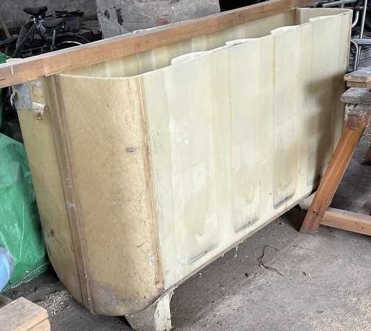 Zbiornik włókno szklane 1500 szambo fekalia ścieki nawóz RSM deszczówk