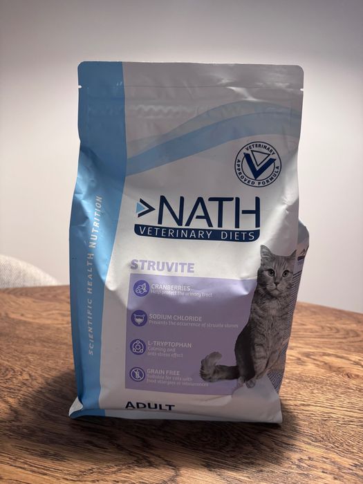 Ração para gato NATH struvite