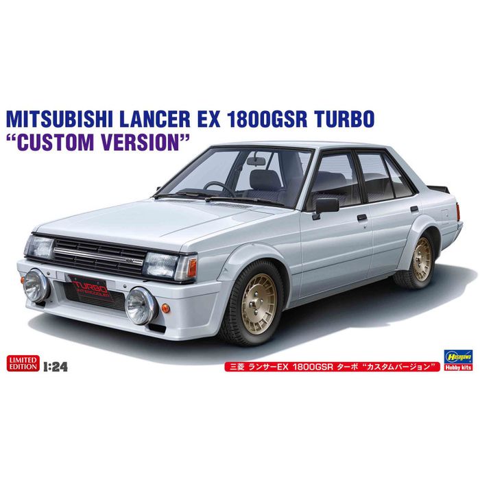 HASEGAWA 20740 samochód MITSUBISHI LANCER EX 1800 GSR Turbo model